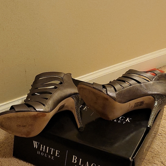 Metallic  Gladiator Sandal - Picture 3 of 3